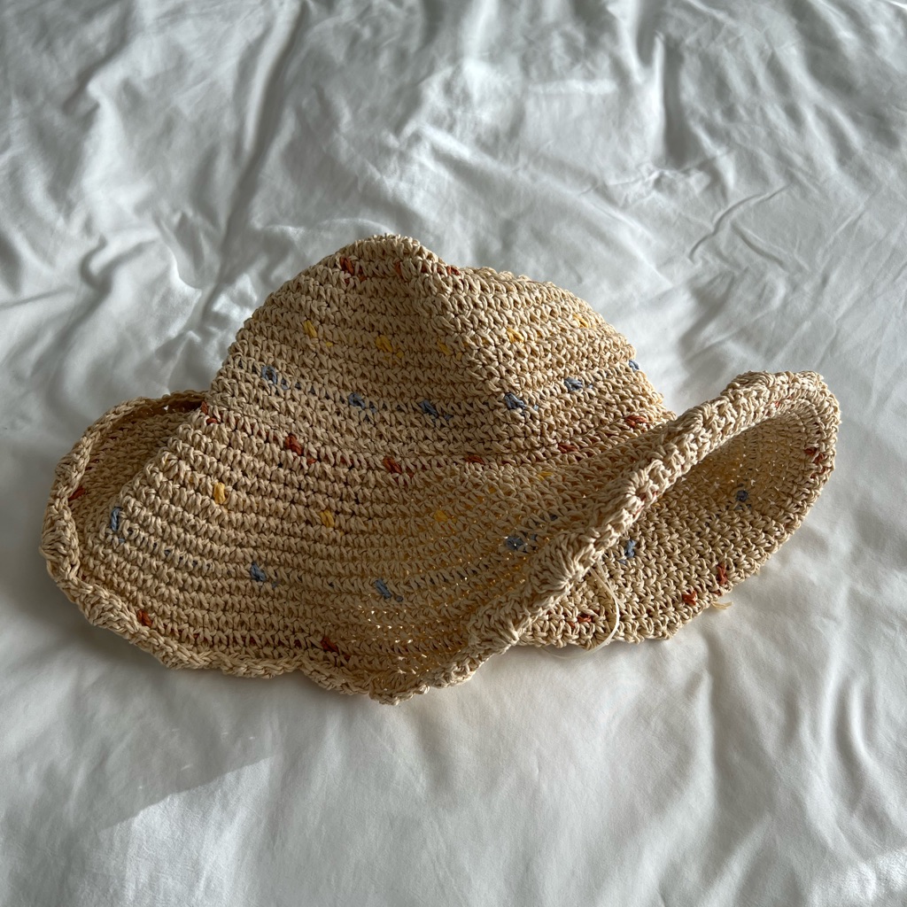 Straw Multi Colored Hat